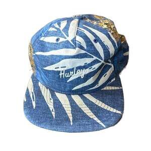 HURLEY Seaward Hat Adjustable One Size 100% Cotton